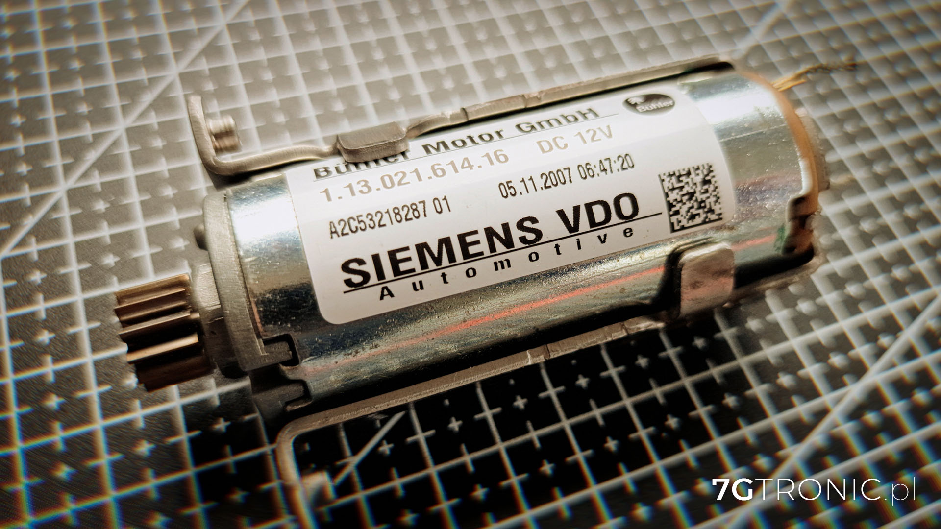 Główny silniczek DC 12V ISM Siemens VDO